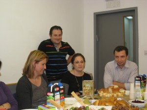 Diana's farewell party